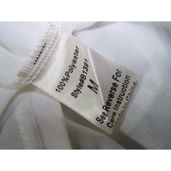 Blue Bird Dress Floral Tiered Sweet! Medium Ruffles Feminine - Picture 10 of 10